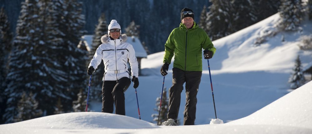 Golm Schneeschuhwandern