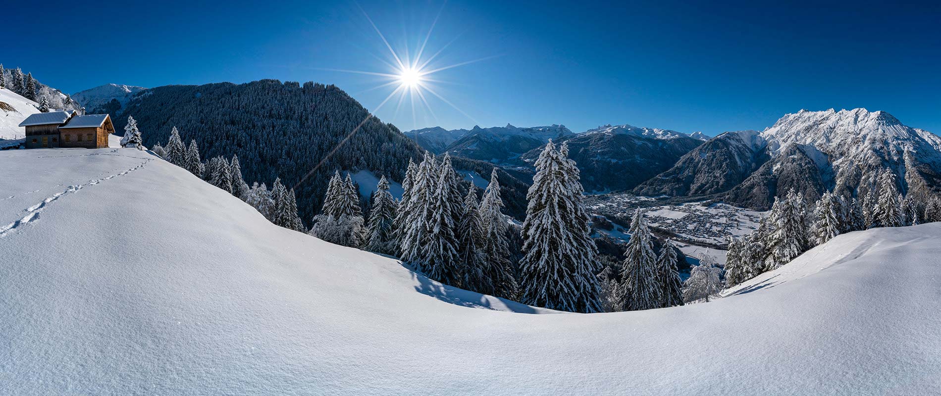 Winter hiking