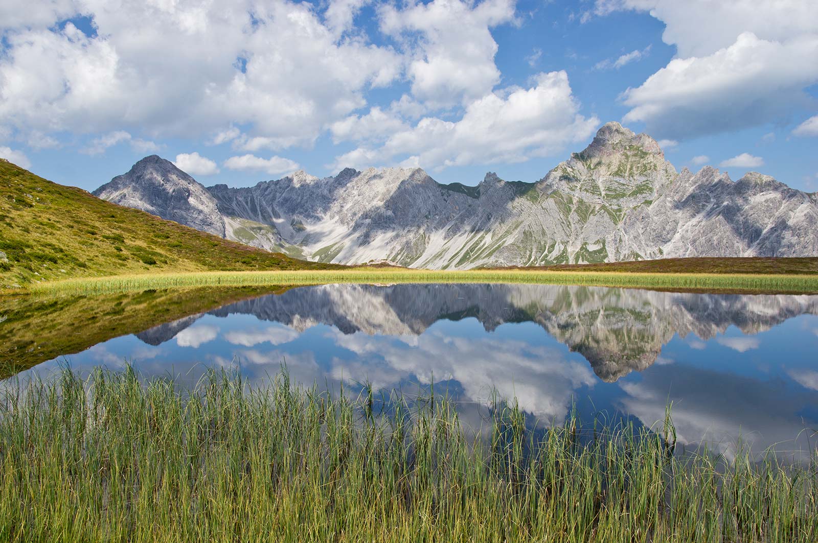 Hiking in Montafon Golm