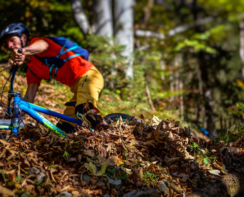 Mountainbike Berge Montafon