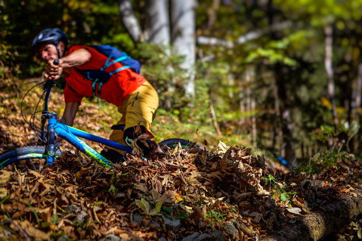 Mountainbike Berge Montafon