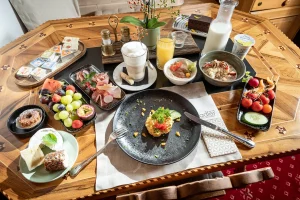 Vielfältiges Frühstück im Hotel Adler im Montafon