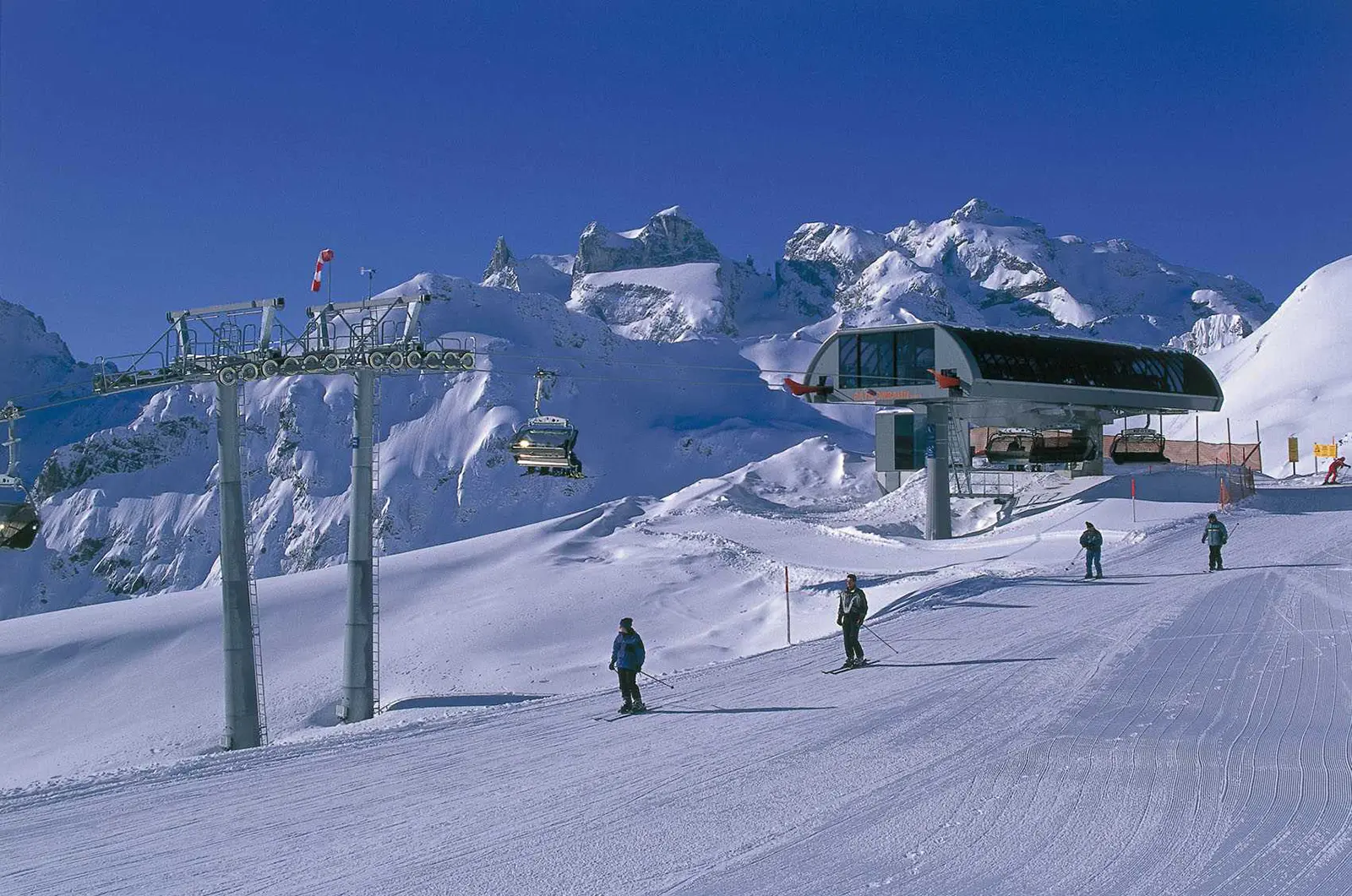 Skifahren Golm Montafon